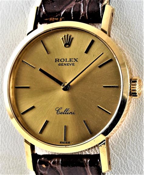 rolex precision cellini gold|vintage gold rolex cellini watch.